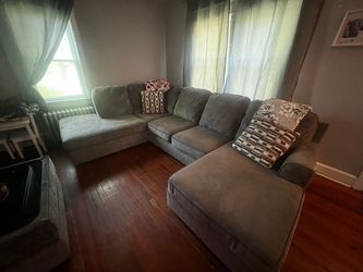 Ashley’s furniture Sectional with Ottoman