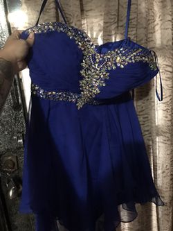 Xl royal blue dress