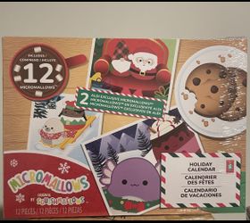 2025 Squishmallows Micromallows Plush 12ct Holiday Advent Calendar