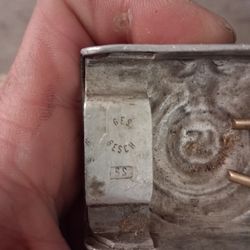 War world 2 memorabilia S.S high grade aluminum belt