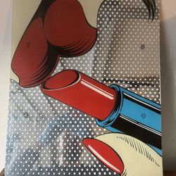 Pop Art Print - Lipstick
