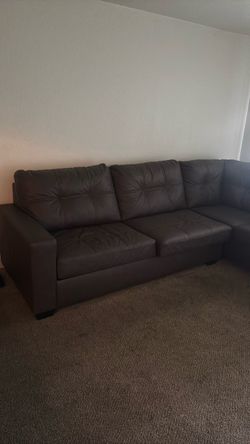 Moving sale Brown sectional