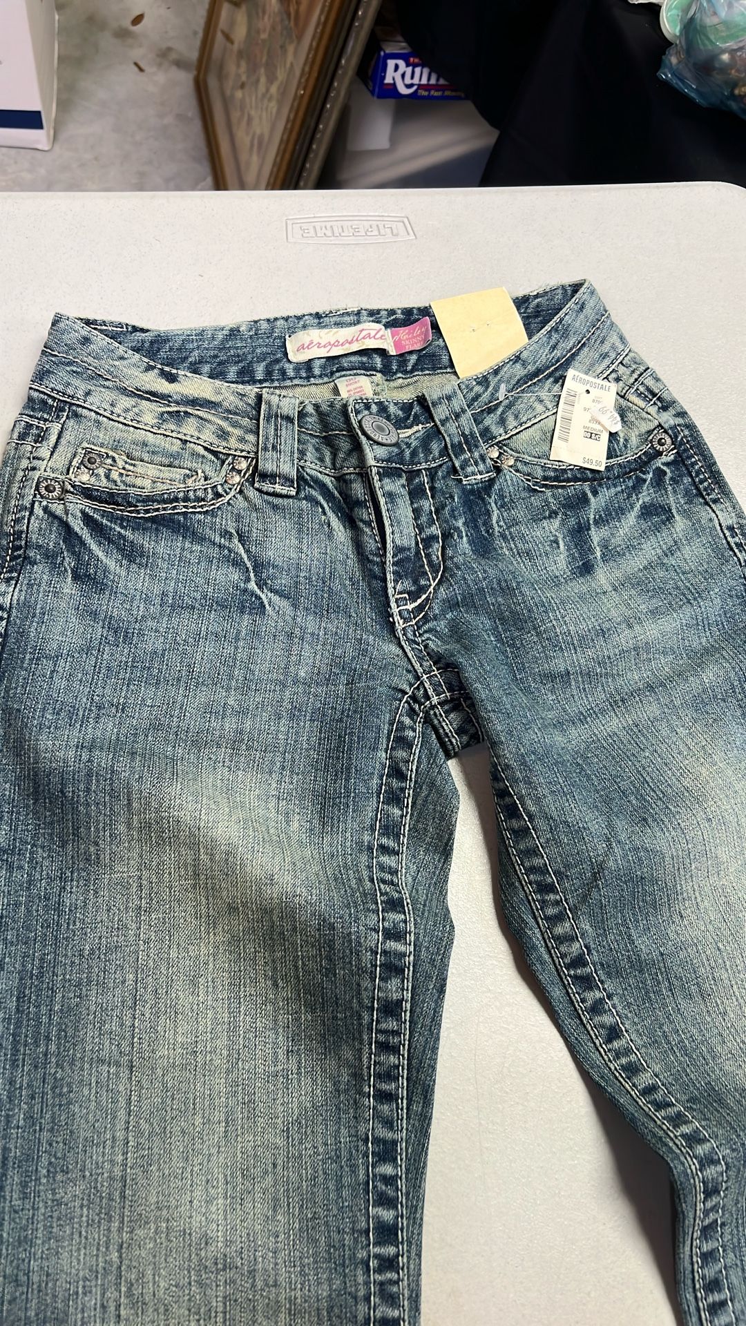 Jeans Aeropostale 00 S Skinny Flair $20.