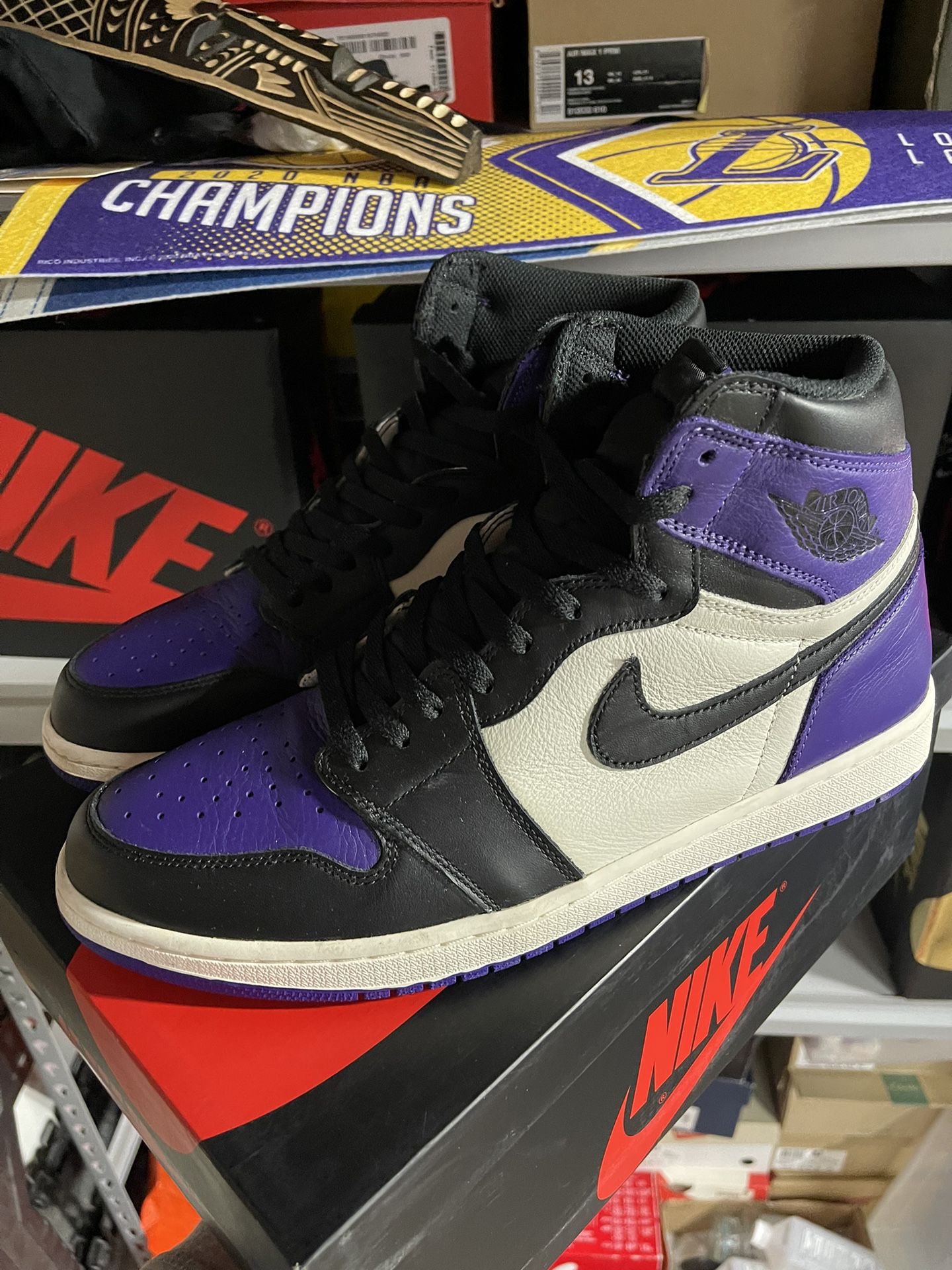 Jordan 1 Purple Toe Size 13
