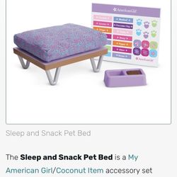 American girl Pet Bed Set New