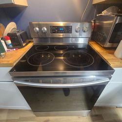 Samsung Glass Top Range with Digital Display