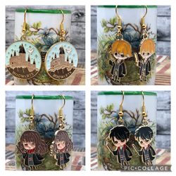 Harry Potter Wizard Earring Set