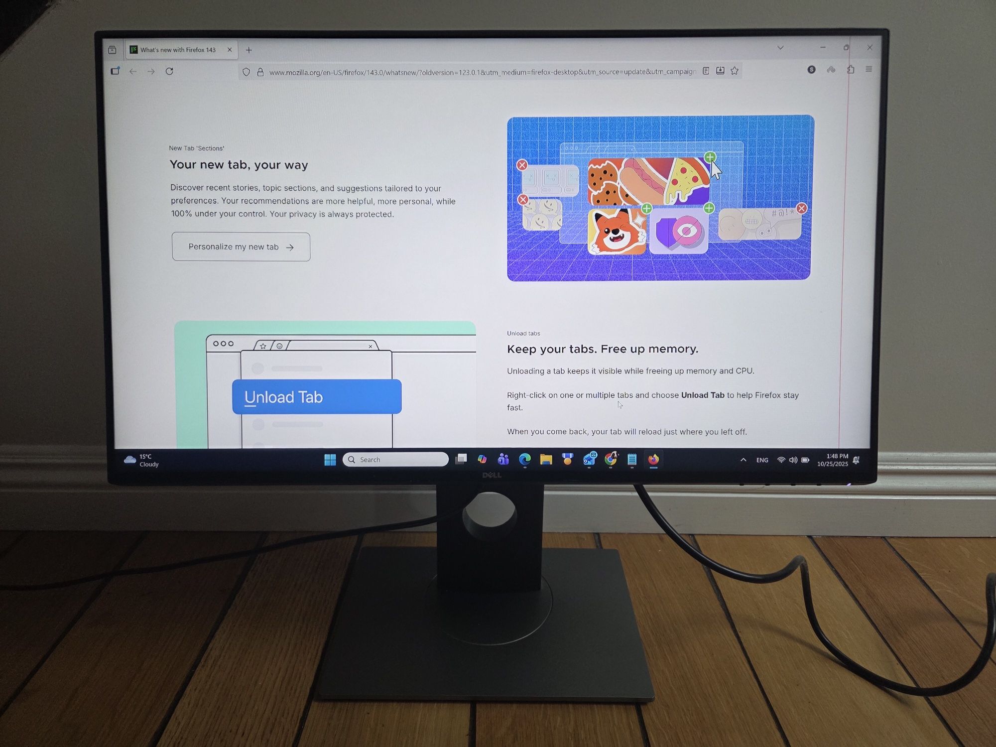 Computer Monitor Dell Ultrasharp 24 inch