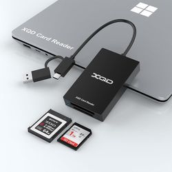 USB 3.0 & USB-C XQD/SD Card Reader