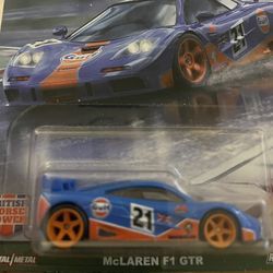 Hot Wheels British Horsepower McLaren F1 GTR Gulf