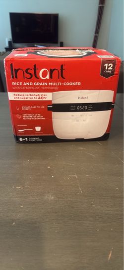 Instant Rice and Grain Multi-Cooker 12 Cup