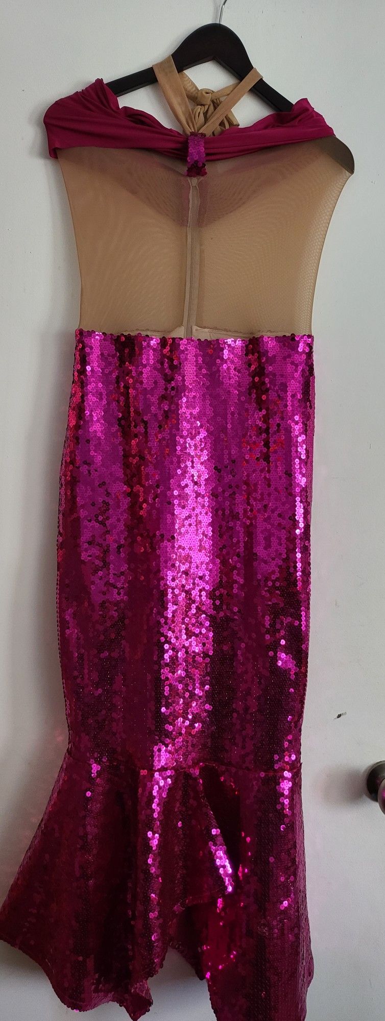 Sequence Little Mermaid Costume Dress