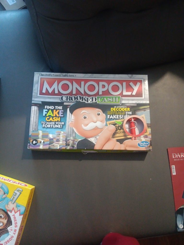 Monopoly Crooked Cash Board Game