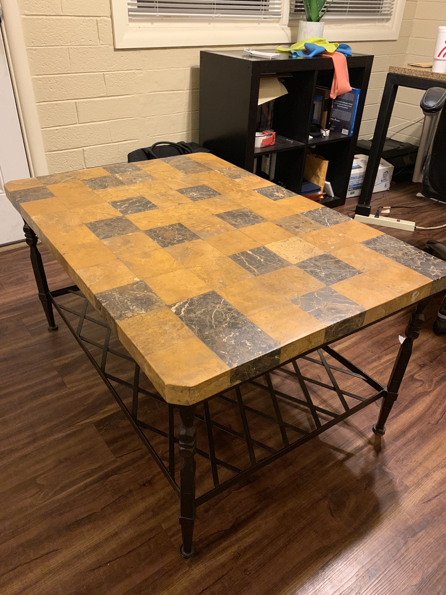 coffee table and 2 end tables