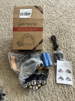 Headlight Rechargeable