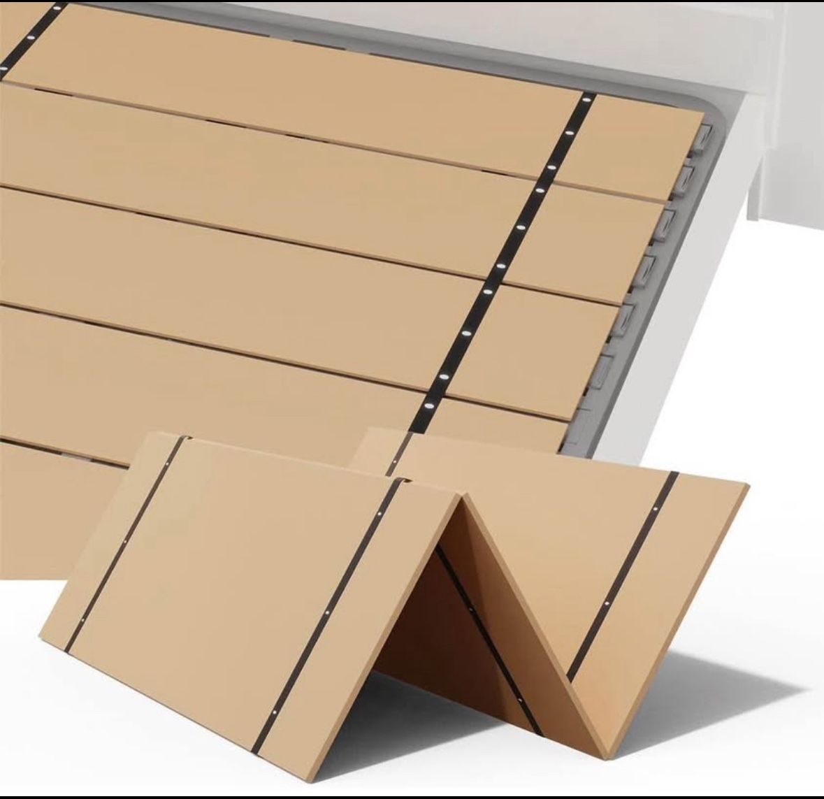 Twin Size Bunkie Board / Mattress Support Board – New