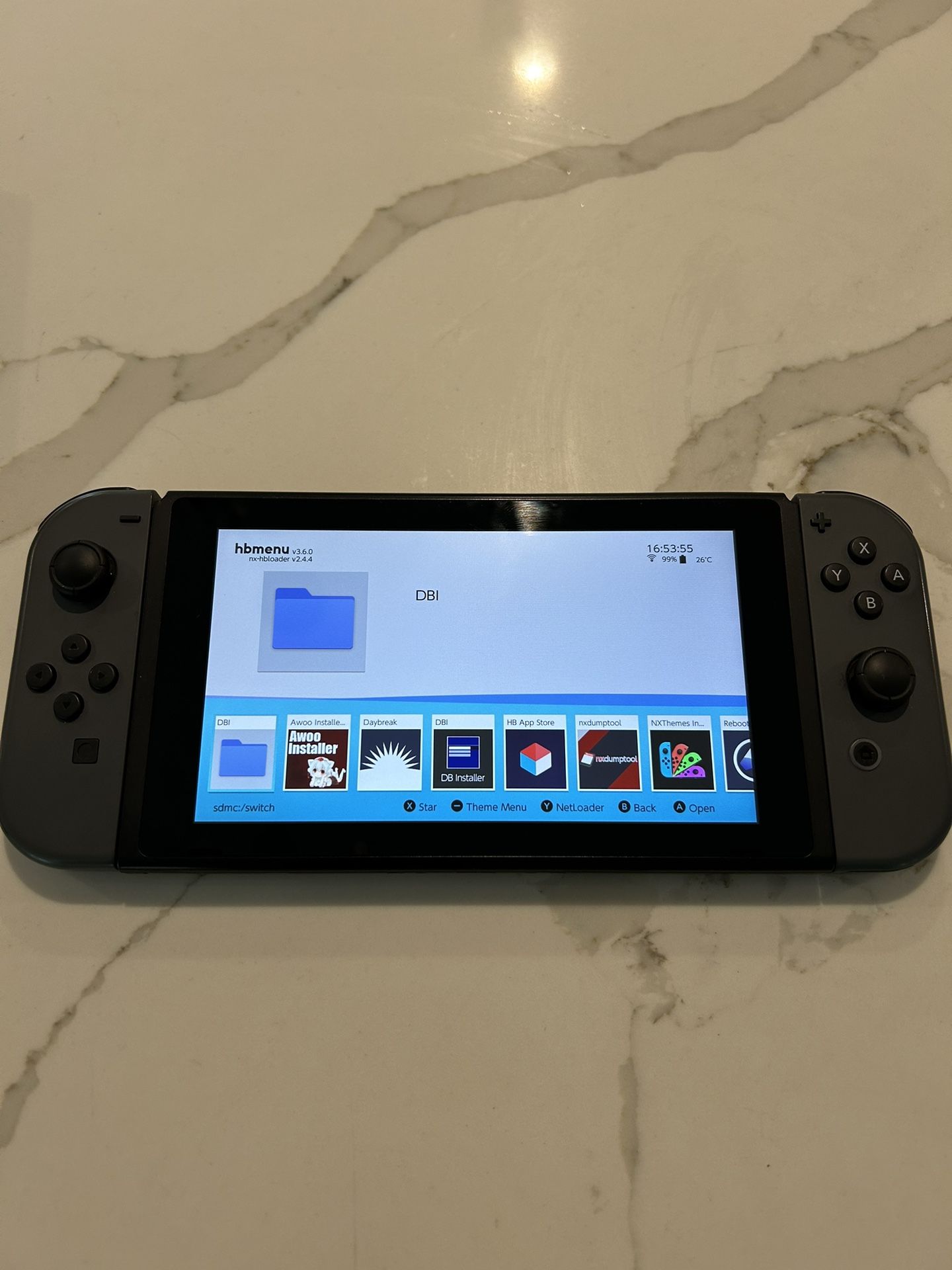 Modded/Jailbroken Nintendo Switch