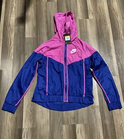 Blue and Pink Nike Jacket/Windbreaker - BRAND NEW $70