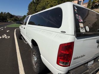 Dodge Ram 8' snug top camper shell