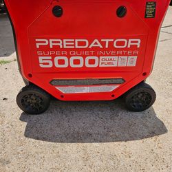 Harbor Freight Predator 5000W DUAL-FUEL Super Quiet Inverter Generator –  CO Secure – Runs Strong! 🔥