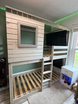 Twin size bunk bed