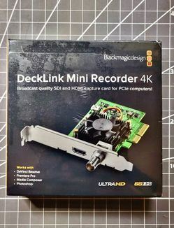 Blackmagic DeckLink Mini Recorder 4k