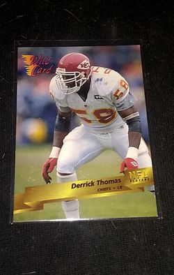 Derrick Thomas football card