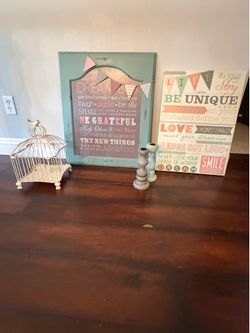 Girls room decor