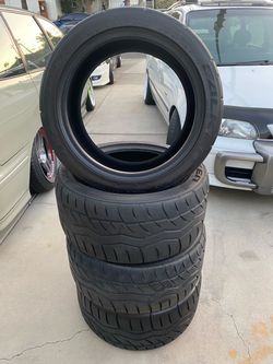 4 Tires Falken Azenis RT615K+ 255/40ZR17 94W High Performance