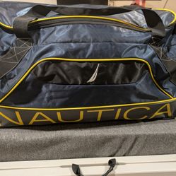 Nautica 30-in Wheeled Bailer Duffel Bag