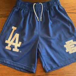 Eric Emanuel Blue LA Dodgers Shorts - Size L