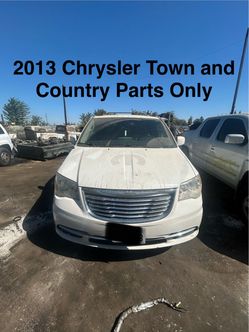 2013 Chrysler Town and Country Parts Only