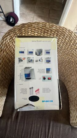 Spray Booth with LED light