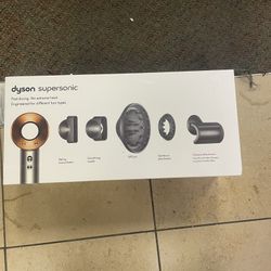 Dyson Hair Dryer Copper Gold