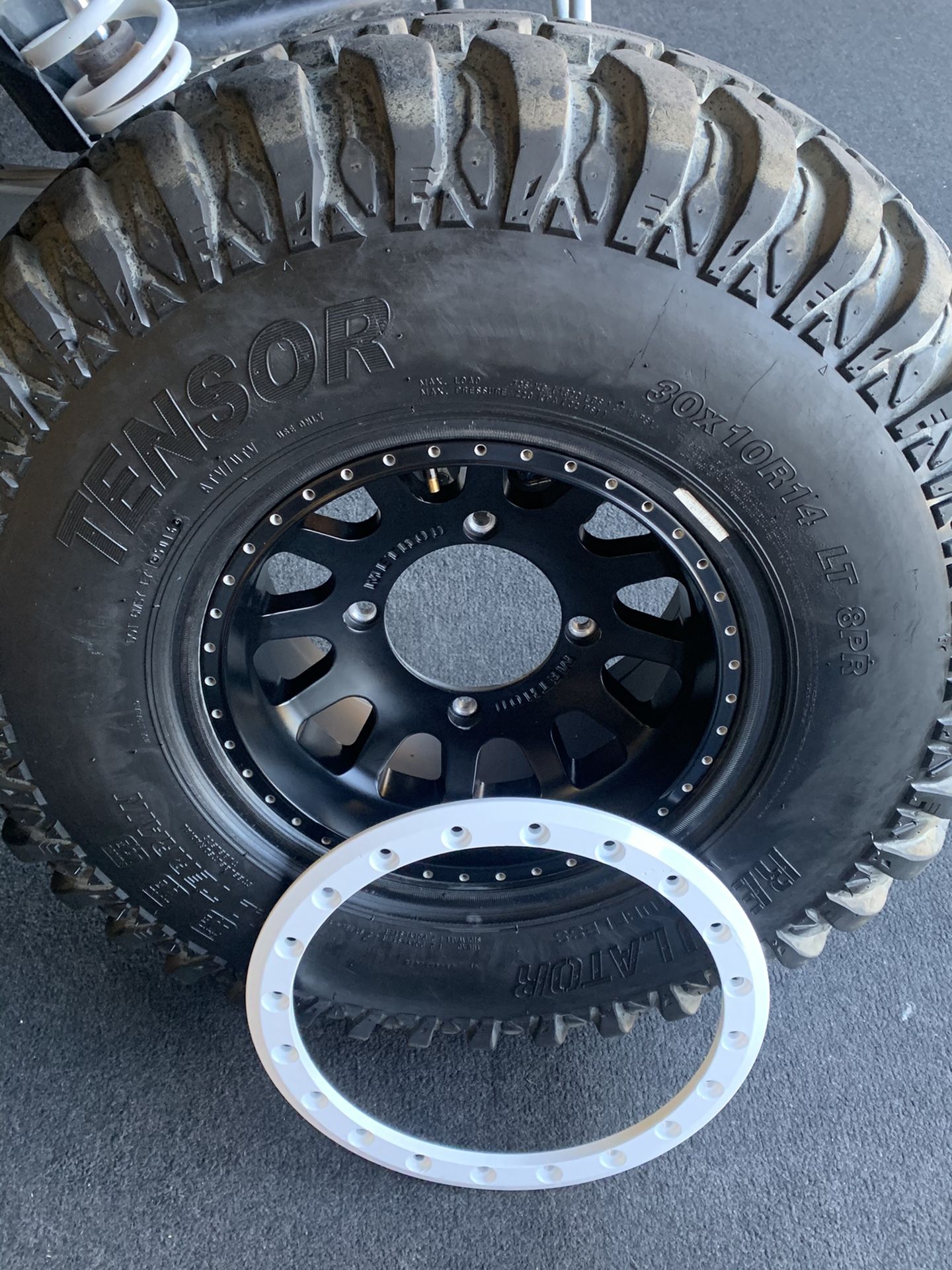 Method Wheels w/ Tensor Regulator Tires