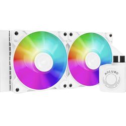 CPU Cooler Liquid Cooling 240mm with 1800 RPM, Compatible: Intel LGA RGB AM4 AMD