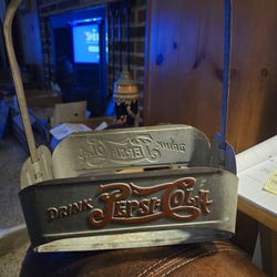 Antique Metal Pepsi Cola Holder 