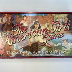 Vintage American Girls 1999 Trivia Travel Game in Box (S1397)