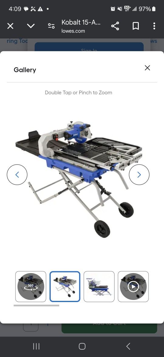 Tile Saw