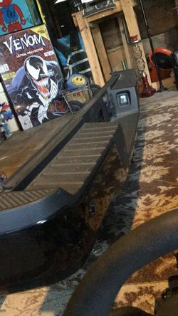 Truck Rear Bumper with Backup Camera