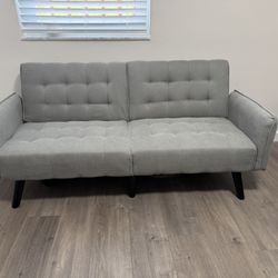 Light Gray Futon New 