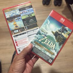The Legend Of Zelda Tears Of The KINGDOM.. Nintendo Switch 2 EDITION.. $65