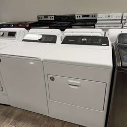 Whirlpool washer and dryer mega capacity electric 