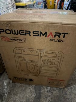 PowerSmart 4400W Dual Fuel Inverter Generator, Gas and Propane Portable Generator with 223cc Engine, 30A RV Ready, Auto Switch, EPA, CO Sensor, Parall
