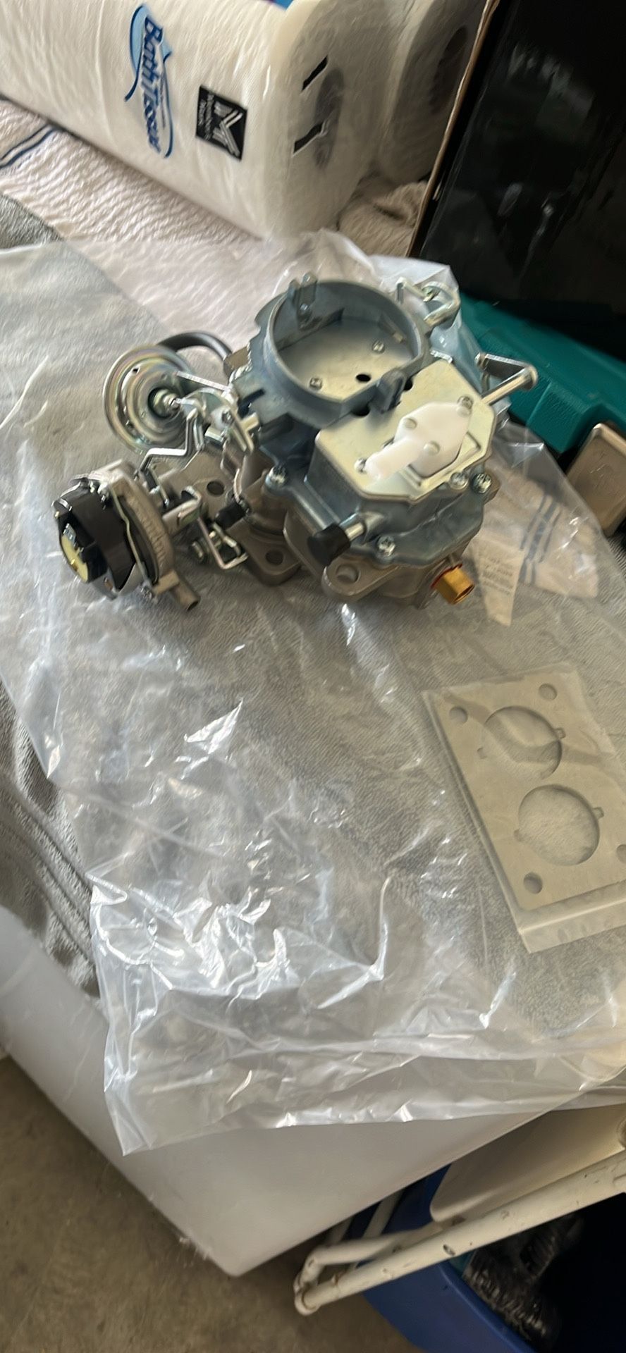 Carbulador Carburetor for Jeep BBD 6 CYL 258Cu 4.2L Engines 1 Jeep CJ7 CJ5 Wagoneer Automatic Choke Carb with Gaskets, Replaces 8308, 8311, 83