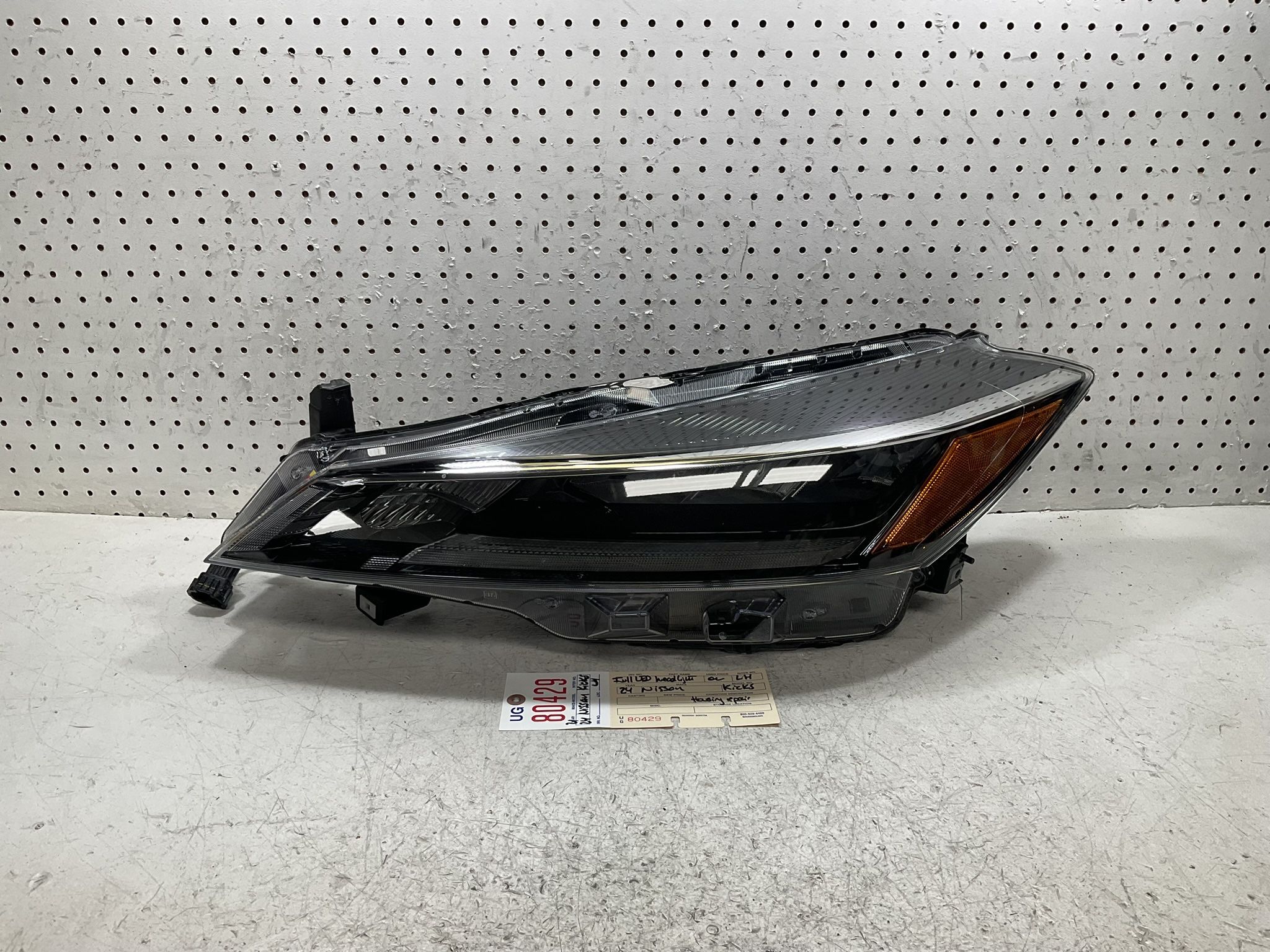 2021 2024 NISSAN KICKS LEFT SIDE FULL LED HEADLIGHT LAMP OEM