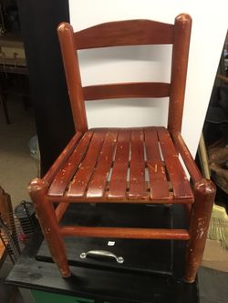 Antique child's chair
