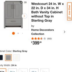 24’’ Bath Vanity 