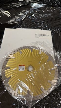 Granite Marble Diamond Blade. Wave Inner Core With Wide Turbo Segments & Undercut Protection Blades.