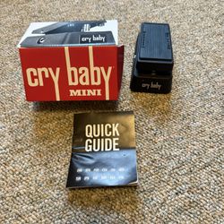 Dunlop CBM95 Cry Baby Mini Wah 2015 - Present - Black